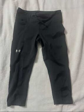 Under Armour Black Girls' Capri Workout Leggings